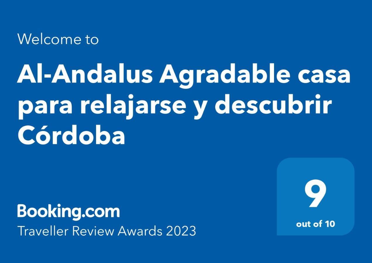 Al-Andalus Agradable Casa Para Relajarse Y Descubrir Cordoba Leilighet Eksteriør bilde