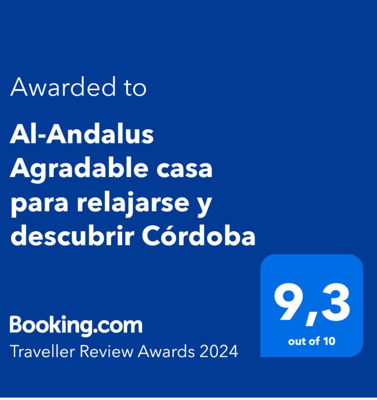 Al-Andalus Agradable Casa Para Relajarse Y Descubrir Cordoba Leilighet Eksteriør bilde